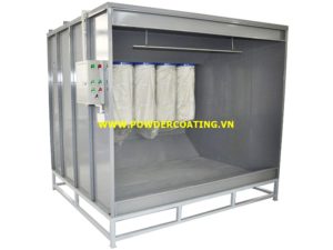 Buồng sơn tĩnh điện thủ công