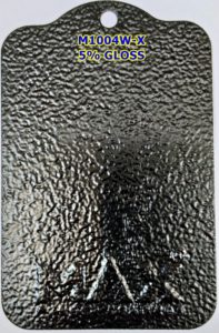 Bột sơn tĩnh điện đen nhăn mờ