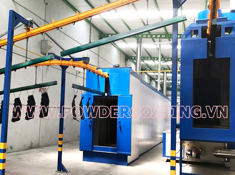 Hệ thống sơn linh kiện tự động