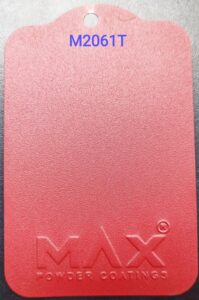 Bột sơn tĩnh điện màu đỏ nhám M2061T