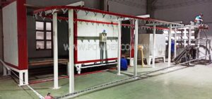 Hệ thống sơn tĩnh điện mini