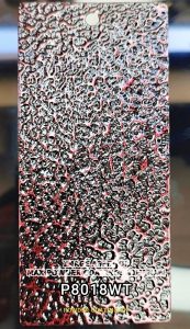 Antique powder coating