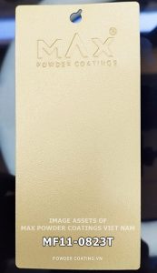 Metallic powder coating