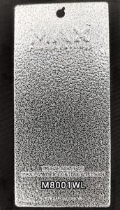 Hammertone powder coating