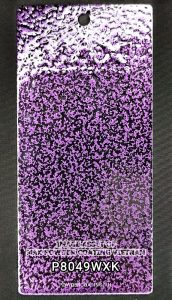 Hammertone powder coating