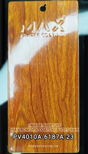 Heat transfer powder coating