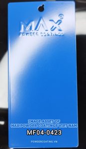 bột sơn xanh mờ