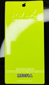 Bột sơn xanh bóng